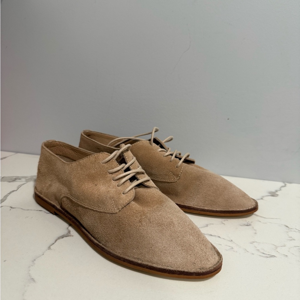 KAANAS Women's Fiano Lace-up Oxford Flat Shoe